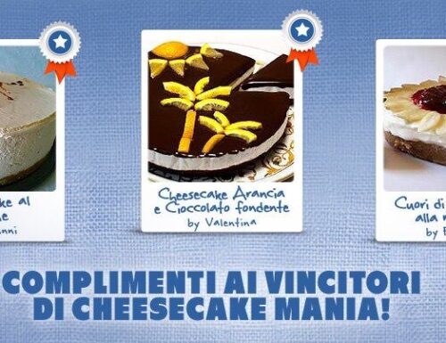 Ho vinto il concorso Cheesecake Mania di Philadelphia, sono strafelice