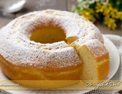 Ciambella alla panna soffice