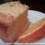 Angel food cake all’arancia, come riciclare gli albumi d’uovo