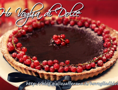 Crostata al cioccolato fondente