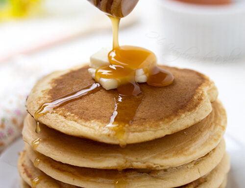 Pancakes americani per la colazione