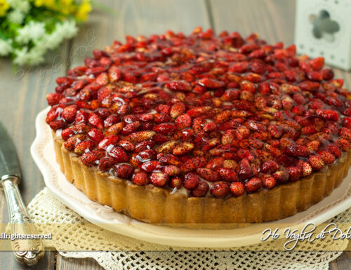 Crostata di fragoline e crema pasticcera