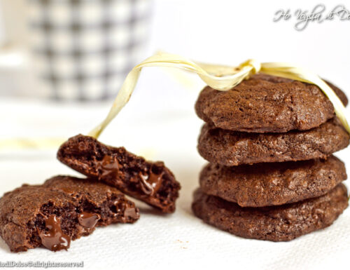 Cookies al doppio cioccolato