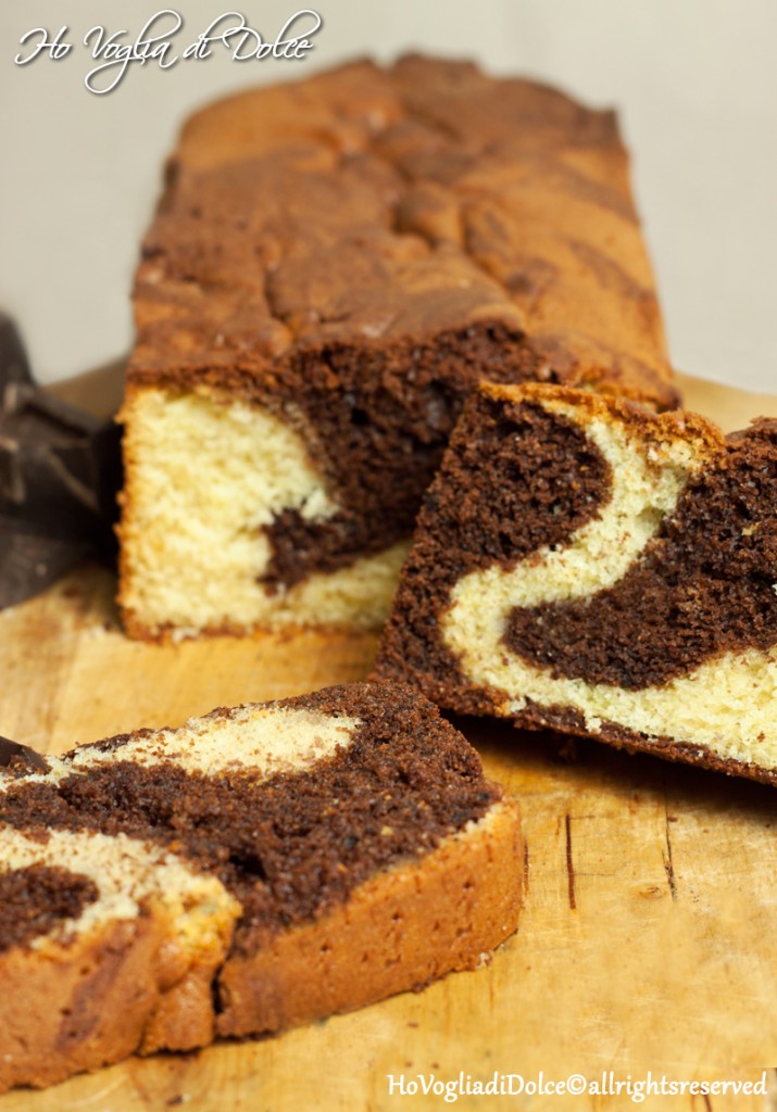 Plumcake marmorizzato, ricetta soffice per la colazione | Ho Voglia di Dolce