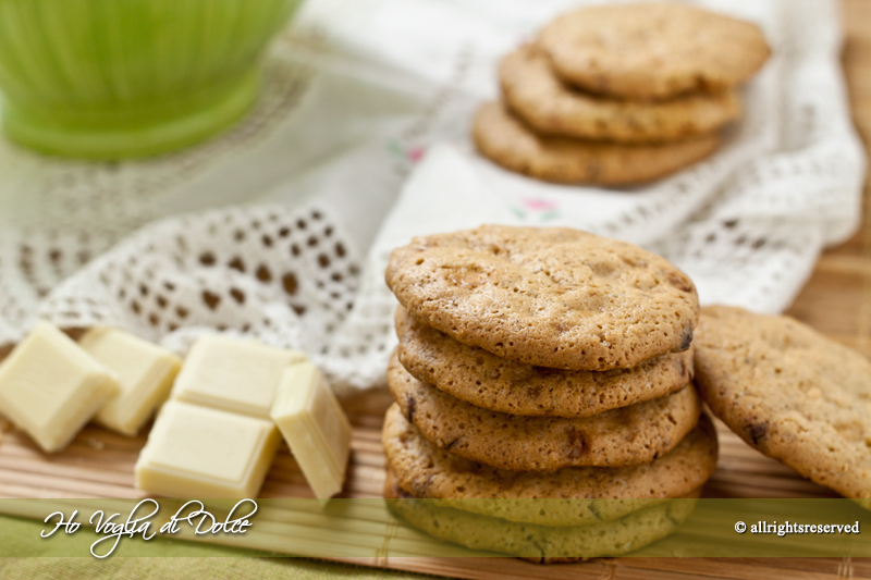 Biscotti Alle Noci E Cioccolato Bianco