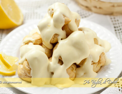 Profiteroles al limone