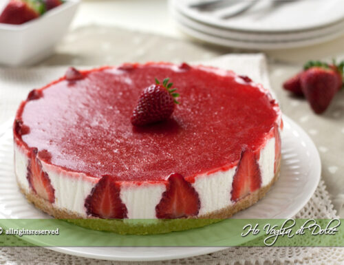 Cheesecake alle fragole