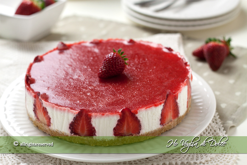 cheesecake alle fragole