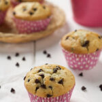 Muffin con gocce di cioccolato