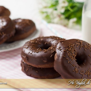 Donuts al cioccolato