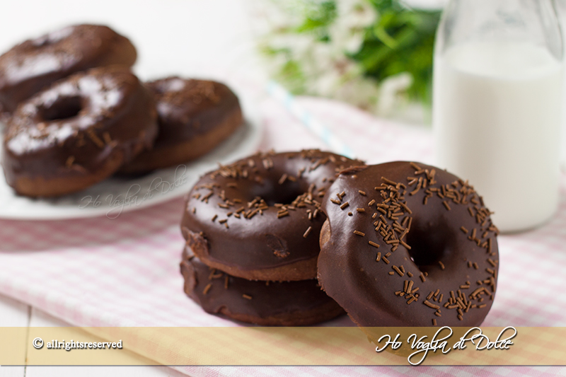 Donuts Al Cioccolato