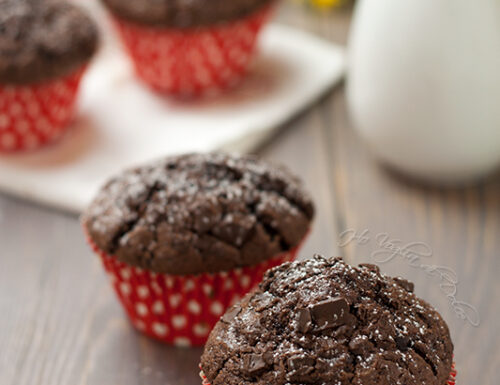 Muffin al cioccolato morbidissimi