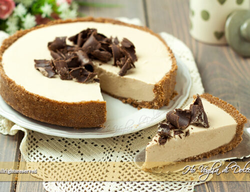 Crostata al caffè e ricotta senza cottura