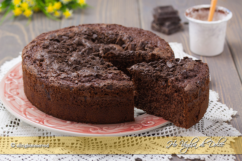 torta cocco e cioccolato giallo zafferano