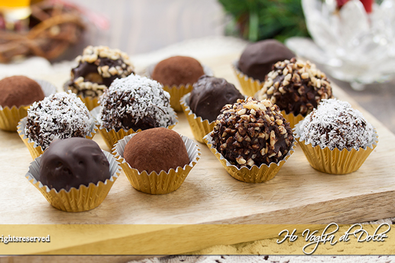 Dolci Palline Di Natale.Tartufi Di Pandoro