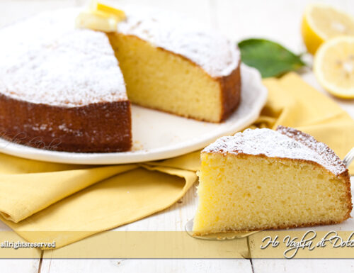 Torta al limone e yogurt