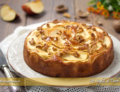 Torta di mele con farina integrale