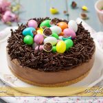 Cheesecake nido di Pasqua