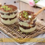 Tiramisù al pistacchio e cioccolato