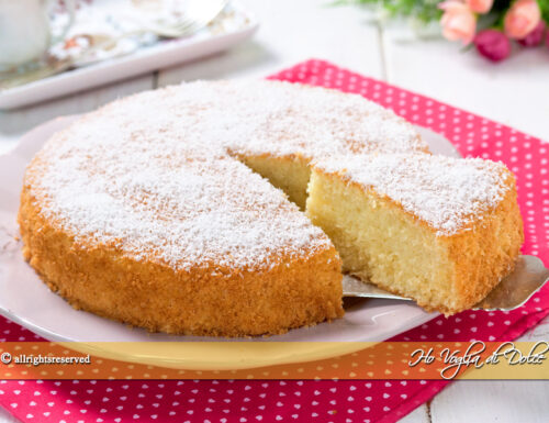 Torta al cocco sofficissima