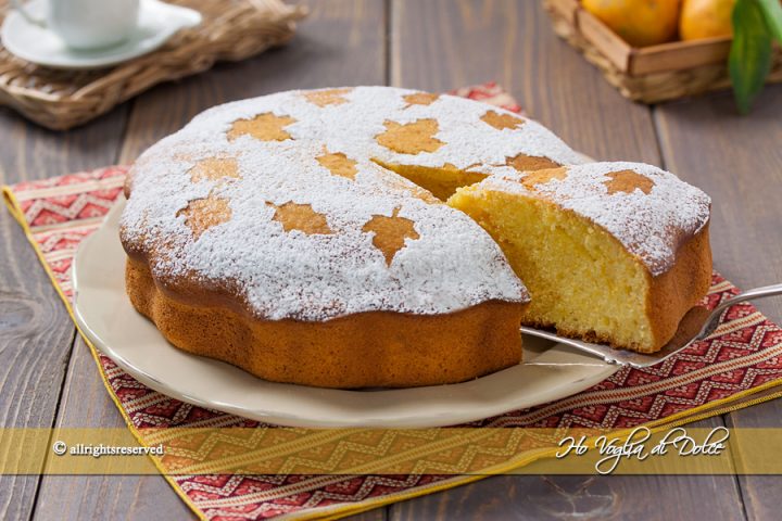 Pan di mandarino ricetta con mandarini frullati Ho Voglia di Dolce