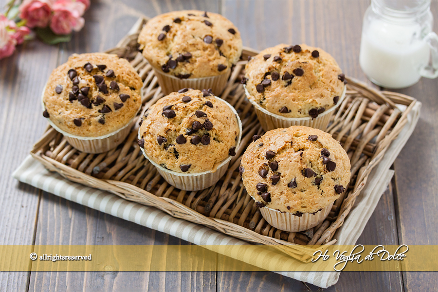 Muffin con farina integrale senza burro ricetta | Ho Voglia di Dolce