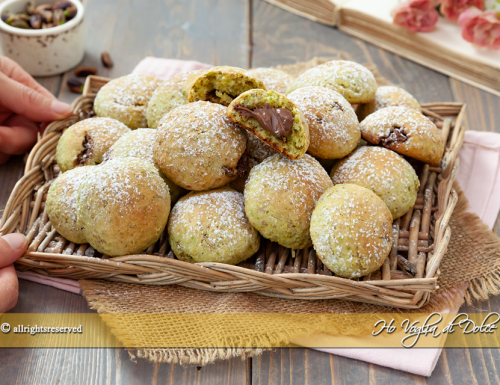 Biscotti morbidi al pistacchio