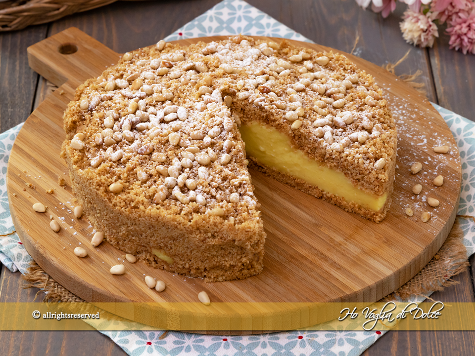 Torta Della Nonna Senza Cottura