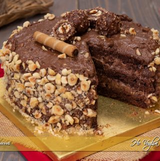 Torta Rocher al cioccolato e nocciole ricetta | Ho Voglia di Dolce