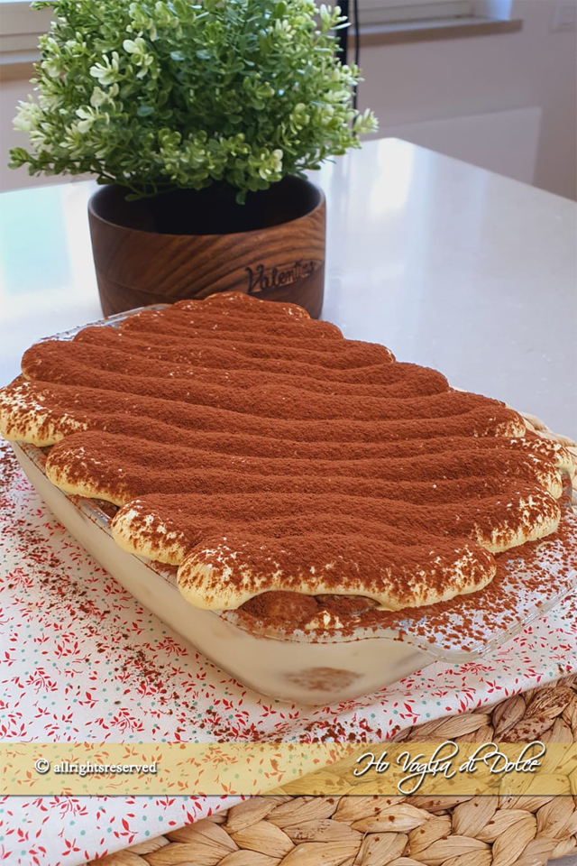 Tiramisù ricetta originale con crema perfetta | Ho Voglia di Dolce