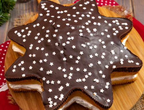 Torta stella all’arancia e crema al mascarpone