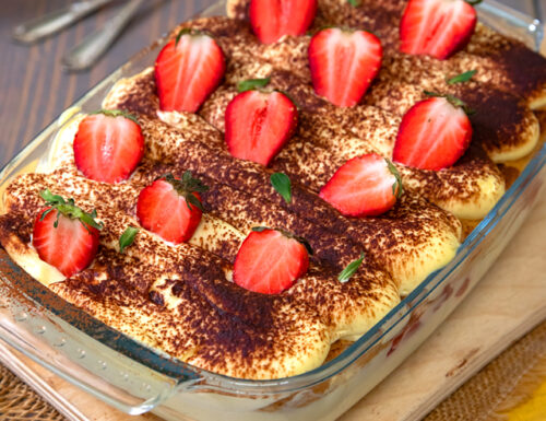 Tiramisù alle fragole