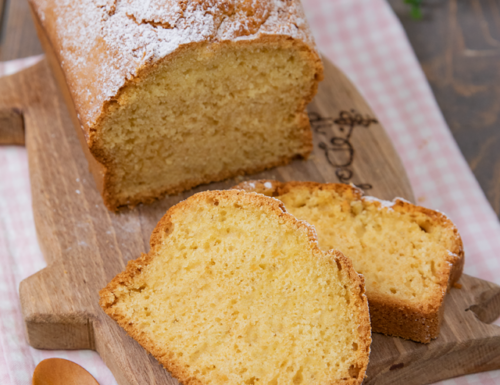 Plumcake all’acqua calda